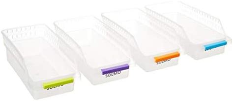 INOVERA (LABEL) 8 Pieces Plastic Storage Containers | Space Saver Box ...