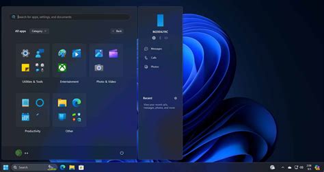 Microsoft confirme le nouveau menu Démarrer de Windows 11 inspiré d'iOS ...