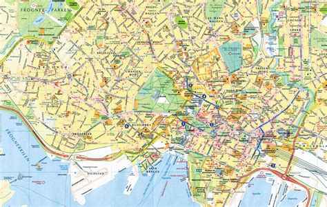 Oslo Tourist Attractions Map - Tourist Destination in the world