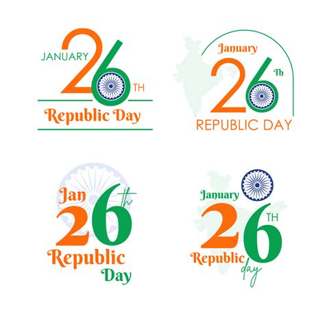 Free 26th January Republic Day Vector Template to Edit Online