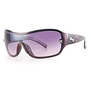 Buy Sundog Iconic Sunglasses, Burgundy Frame/Gradient Smoke Lens at ...