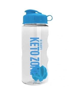 Dr.Colbert's Keto Zone Shaker Bottle (BPA Free) - Works Great with MCT ...
