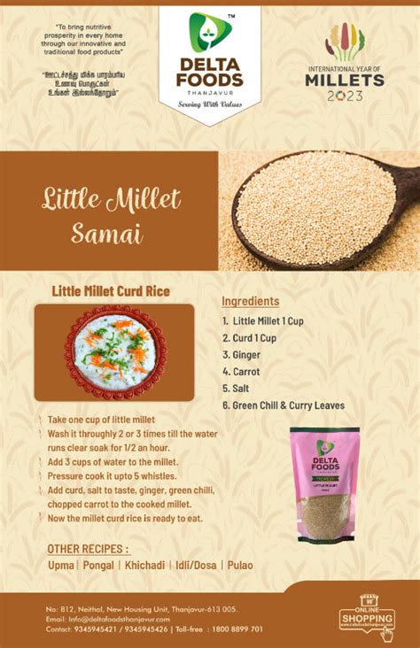 Millets & Traditional Rice – Delta Foods Thanjavur