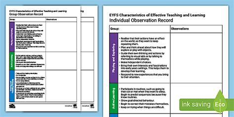 Image result for Observation Checklists EYFS