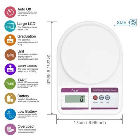 Electronic Kitchen Scale - Kitchen Weighing Scale Sf 400 Service ...