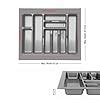 Buy KEEPWELL Cutlery Trays For Kitchen Drawer Cutlery Storage Organizer ...