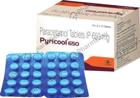 Pyricool 650 MG Tablet (10): Uses, Side Effects, Price & Dosage | PharmEasy