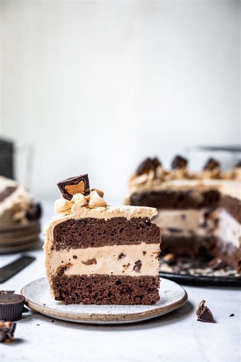 vegan chocolate peanut butter cake