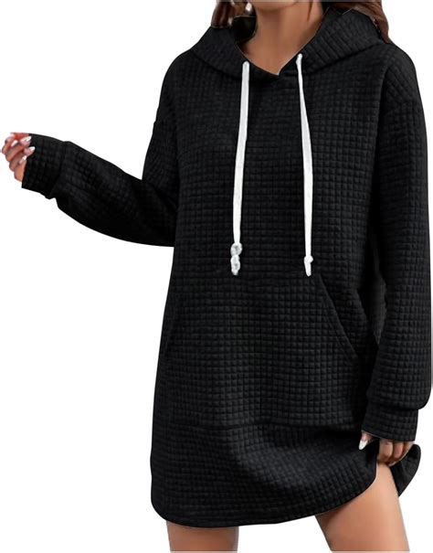 Amazon.com: NREALY The Warmy Oversized Hoodie Dress for Womens Hoodies ...