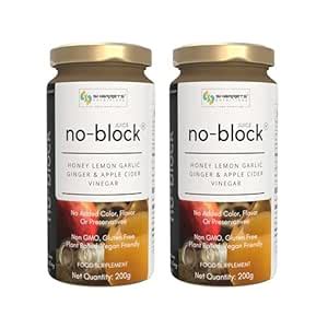 Buy Sharrets No Block Juice 200g x 2 I Apple Cider Vinegar Garlic ...