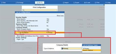 Maintain multiple address in tally prime | enable multiple addreses in ...