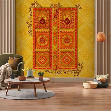 Rajasthani Art Wallpaper – Myindianthings