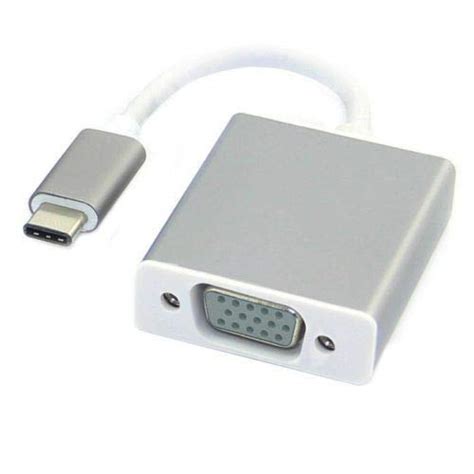 BOXNUBE USB 3.1 Type C to VGA Converter Adapter Cable for MacBook Chro