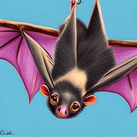 Cute Fruit Bat
