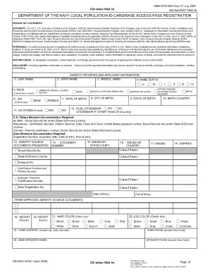 2014 Form SECNAV 5512/1 Fill Online, Printable, Fillable, Blank - pdfFiller