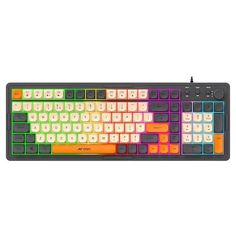 Amazon.in: Buy Ant Esports MK800 Pro Wired Mecha Membrane Backlit ...