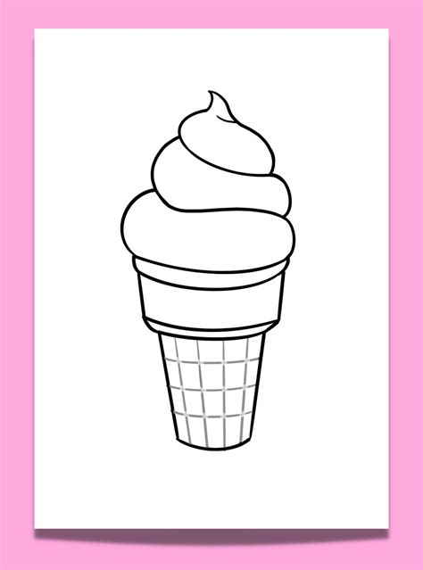Get Creative with These 14 Free Ice Cream Cone Template Printables ...