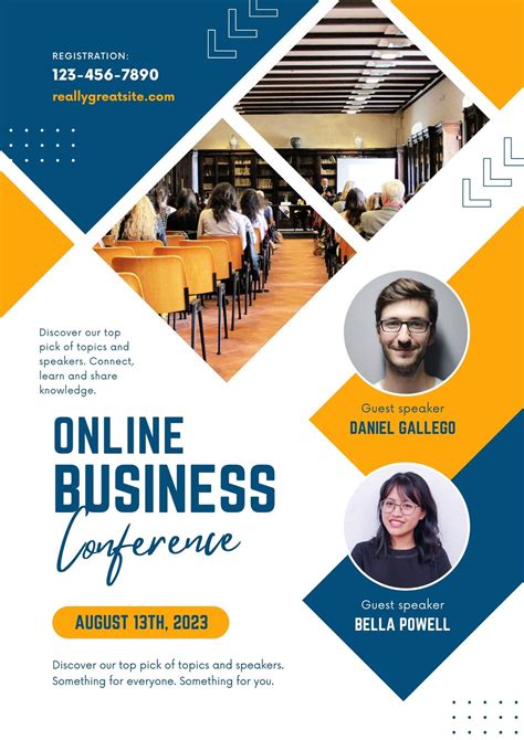 Guest Speaker Flyer Template