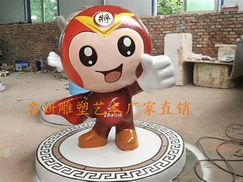 深圳公司定制玻璃钢卡通公仔雕塑装饰公司-方圳雕塑厂
