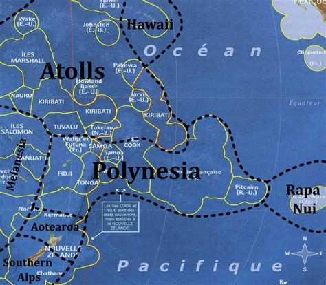 Ancient Polynesian Map