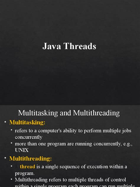 Image result for Multithreading PPT Java