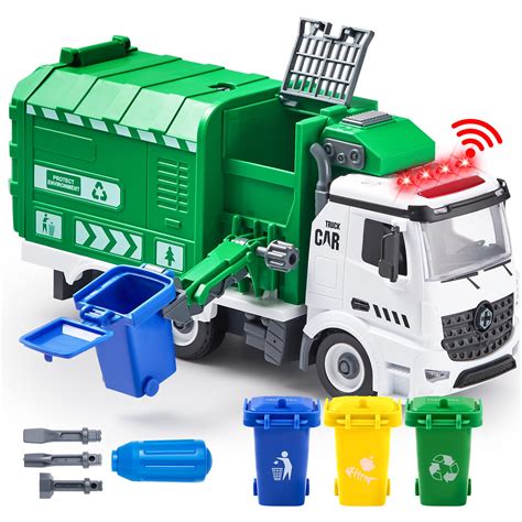 JOYIN Recycling Garbage Truck Toy, Kids DIY Assembly Trash Truck for ...