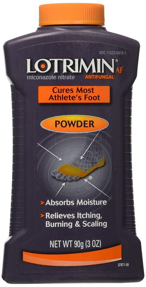 Buy Lotrimin AF Athlete's Foot Antifungal Powder, Miconazole Nitrate 2% ...