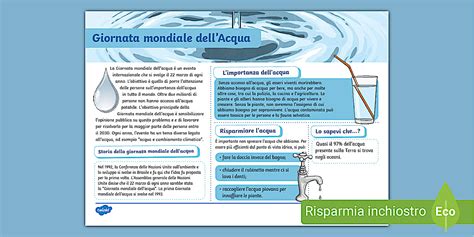 Testo informativo sull'acqua scuola primaria (teacher made)