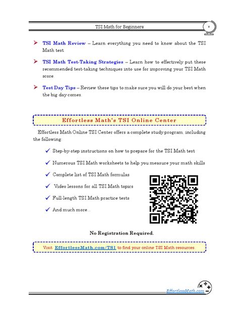 Image result for Math TSI Free Study Guide