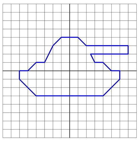 Танк (-1;4),(1;4),(2;3),(7;3),(7;2),(2,5;2),(3;1),(4;1),(5;0),(6;0),(6 ...