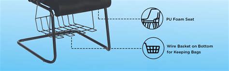 Buy Nilkamal Thames Training Fabric Chair with Writing Shelf (Black) Online