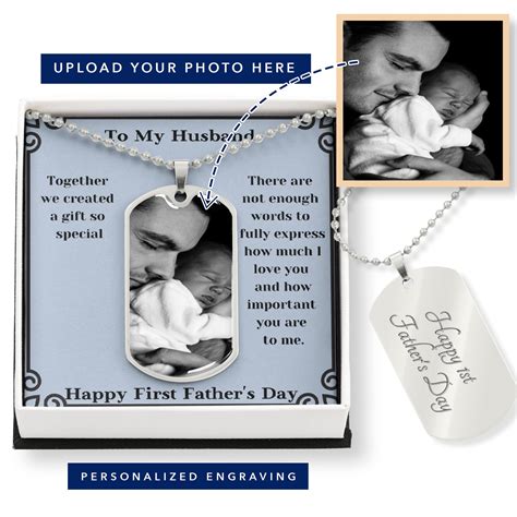 Gift For First Father’s Day, First Father’s Day Gift, Custom Gift For ...