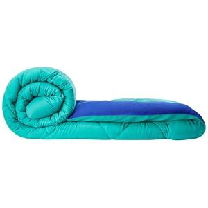 Amazon Brand - Solimo Microfiber Reversible Comforter, Single (Sea ...