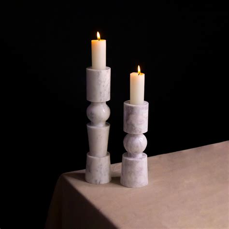 Marble Candle Holder | Buy Now - Handicraft Bazaar