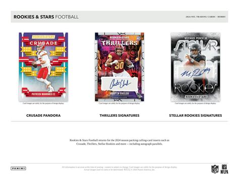 2024 Panini Rookies & Stars Football Hobby Box | DA Card World