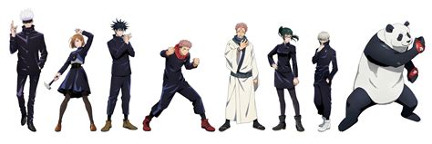 Crunchyroll   2nd Round of Character Art for JUJUTSU  