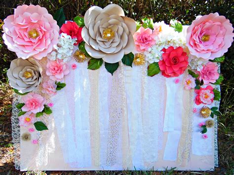 Image result for DIY Flower Backdrop