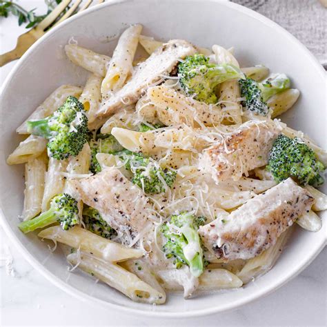 Chicken Penne Pasta Alfredo