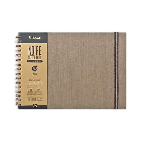 SCHOLAR, Sketch Book - NOIRE EXPERT | 36 Sheets | 220 gsm. – OXFORD ...