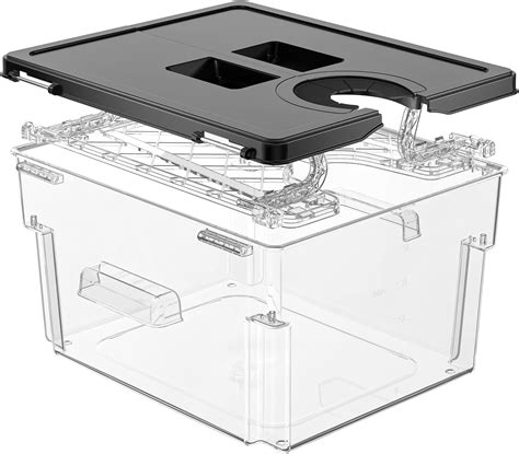 Amazon.com: Sous Vide Container with Lid Double-Door-Opening Design 11. ...