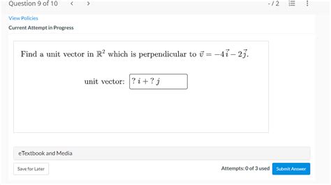 Image result for Find a Unit Vector Perpendicular To