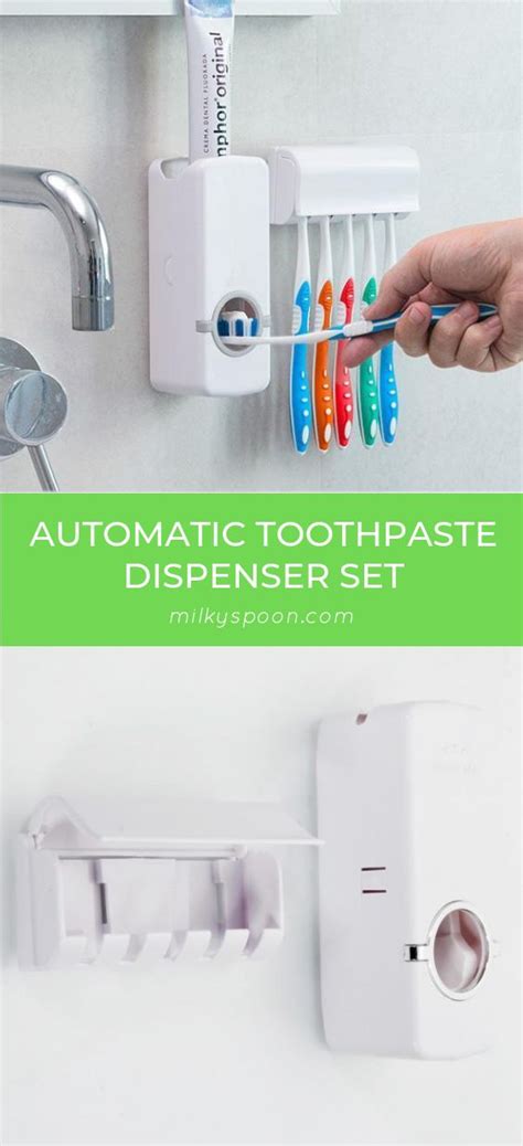 Image result for How Do You Set Up a Toothpaste Dispenser