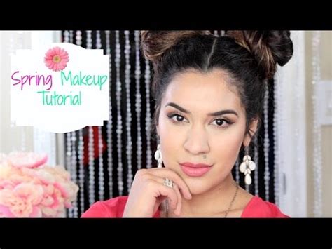 Fresh Spring Makeup Tutorial | Nikki Glamour - YouTube