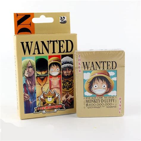 Buy One Piece "All Characters" Design Anime Playing Cards Full Deck ...