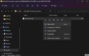Image result for Open CF File