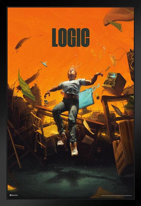 Buy Logic Merch No Pressure Album Cover Art Detail Rap s Logic Rapper ...