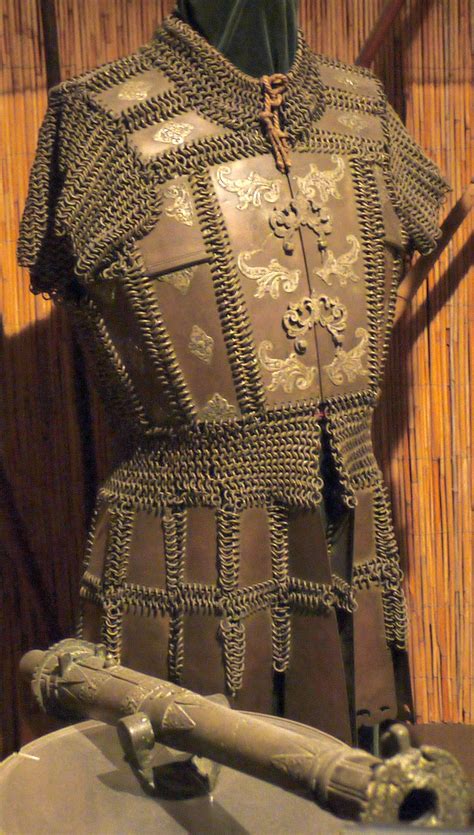 Moro mail and plate armor (kurab-a-kulang) from the Philippines, mid to ...