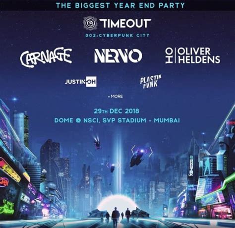 Timeout 002 : Cyberpunk City at Dome @ NSCI, SVP Stadium, Worli, Mumbai ...