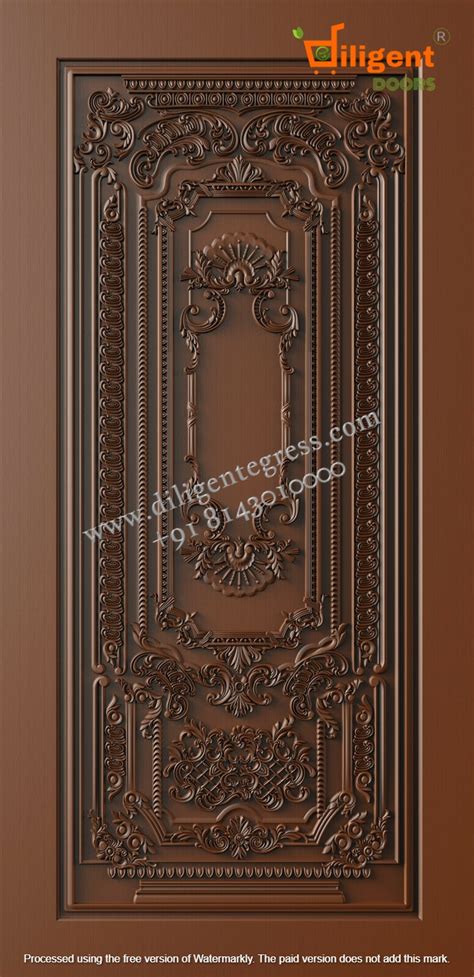 DEPL PM 147 Teakwood carving door – DiligentEgress