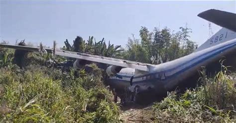 Six injured as Myanmar military aircraft skids off runway in Mizoram